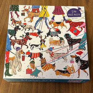 Galison “Winter Dogs” 500 Piece Puzzle